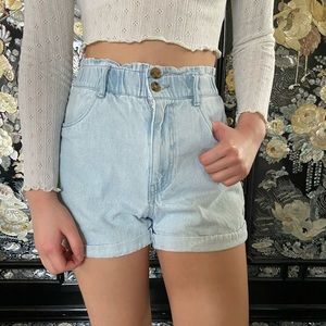 Forever 21 paperbag shorts
